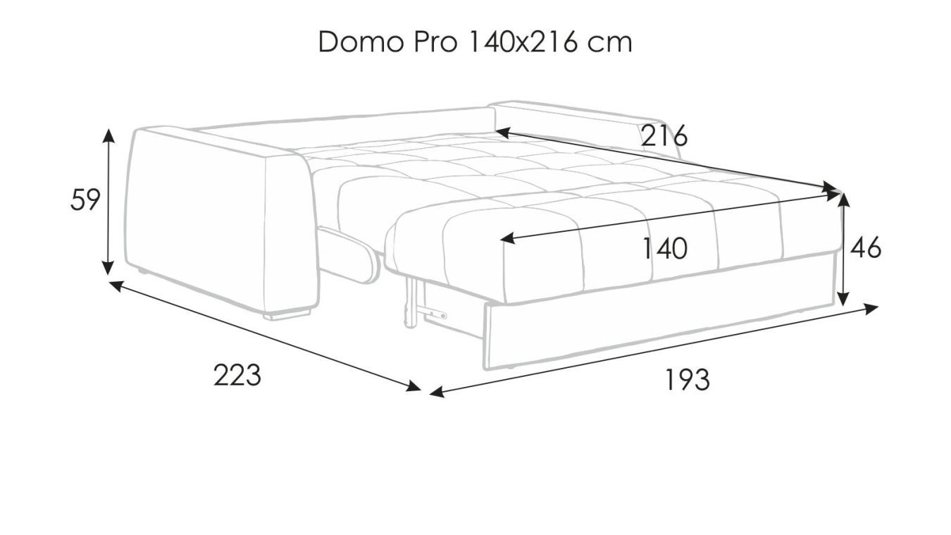 Domo Pro، نمط مربع، مساند ذراع مغطاة بخشب وينج - 9 - большое изображение
